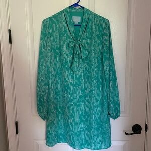 Cece green  shift dress size 8